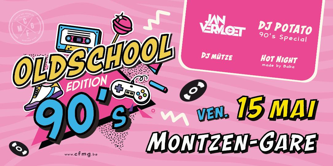 Oldschool Party Banner
